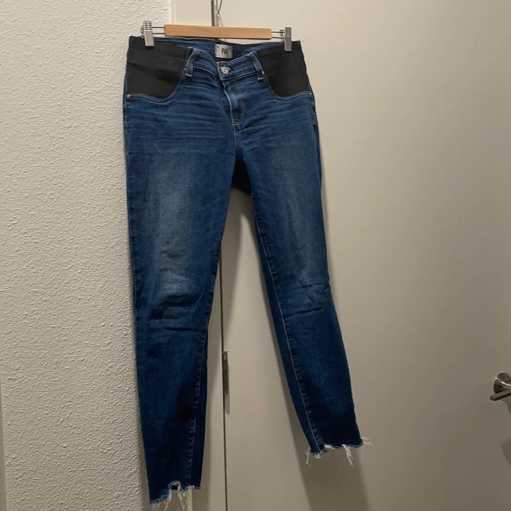MATERNITY JEANS SET - 7 for all mankind, Madewell overalls, Paige, Good American
